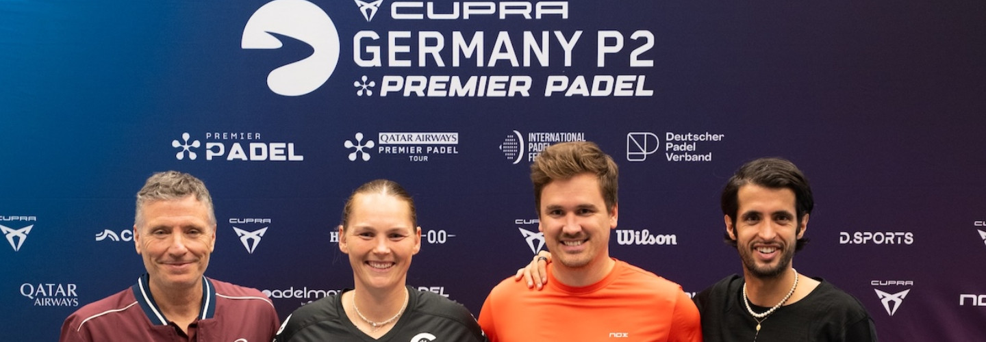 CUPRA Germany Premier Padel P2: Die Qualifikation läuft und die Hauptrunde ist ausgelost – die Top-Begegnungen im CASTELLO Düsseldorf stehen fest